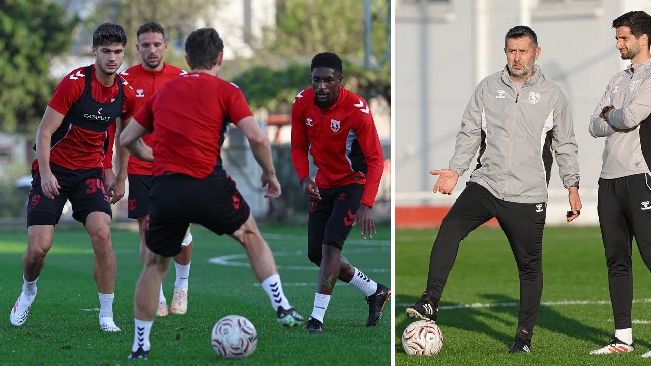 Samsunspor, Amedspor Maçına Hazır: Kırmızı-Beyazlılar Kampta!