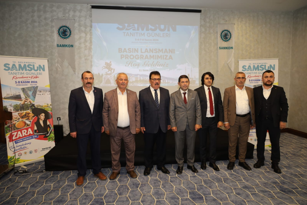 SAMKON Genel Başkanı Hasan Kaya Aşcı, ‘Gelin, İstanbul’da Samsun İçin Tek Yürek Olalım’!