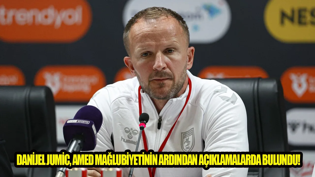 Danijel Jumic, Amed Mağlubiyetinin Ardından Açıklamalarda Bulundu!