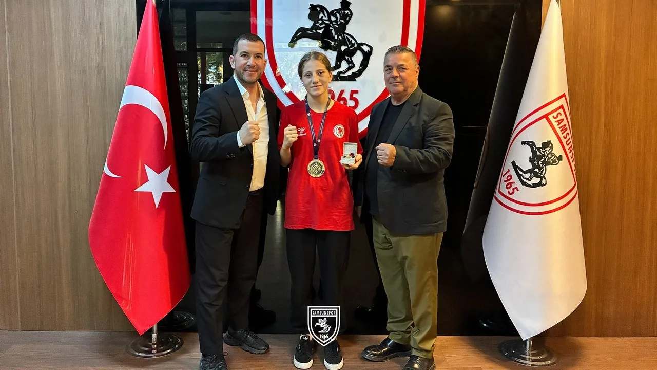 Samsunspor, Altın Kızını Ağırladı: Hedef Dünya Şampiyonası!