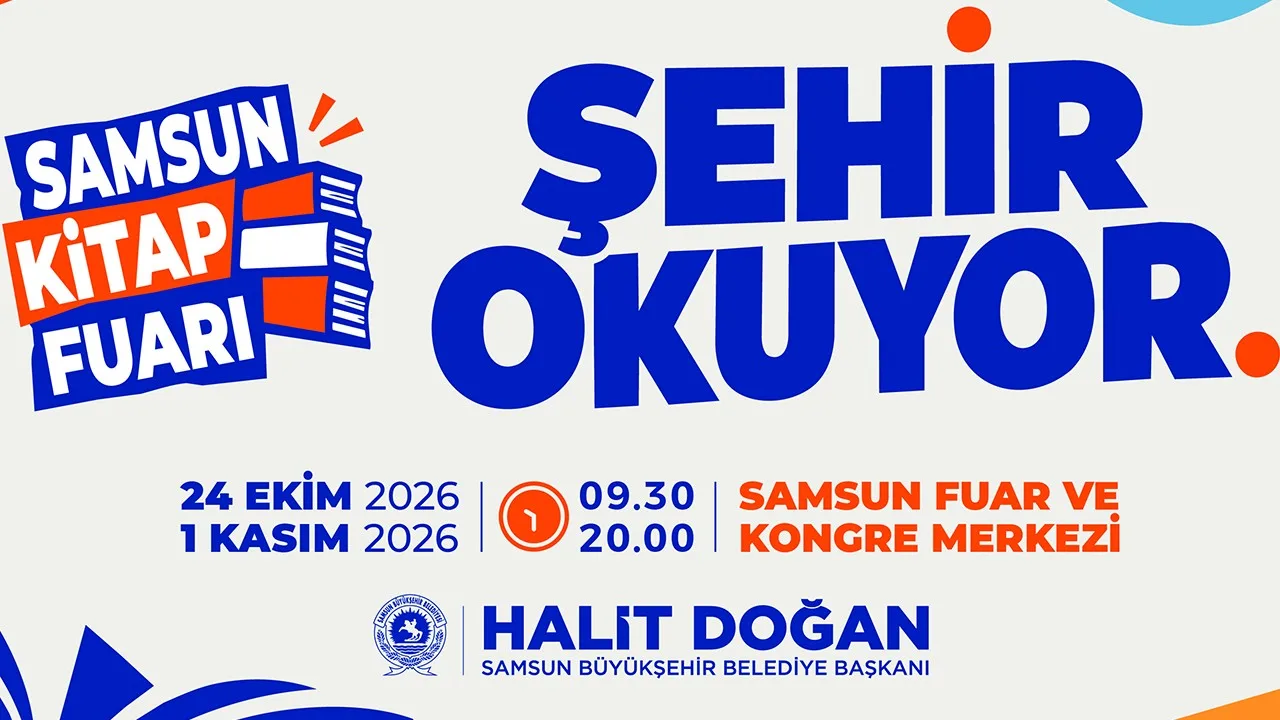 Samsun Kitap Fuarı İçin Geri Sayım Başladı!