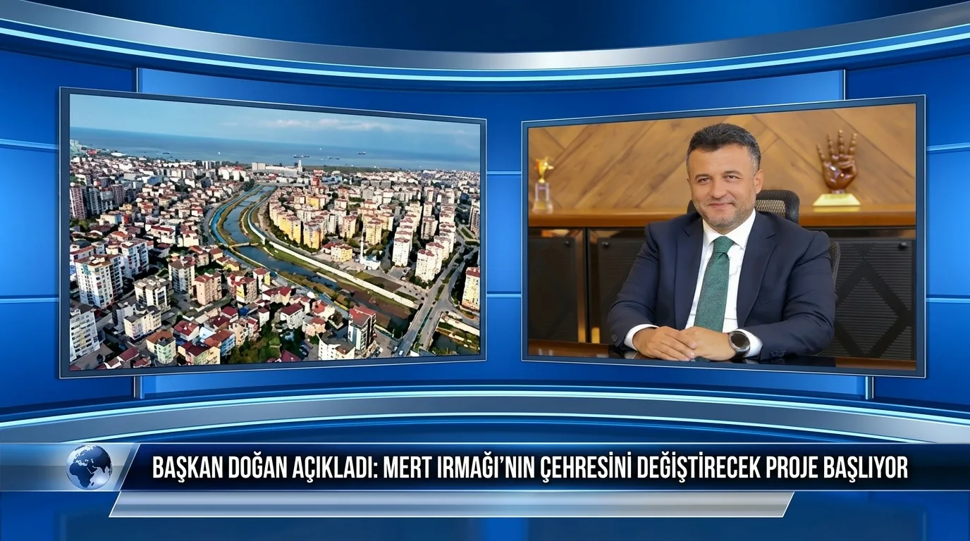 Başkan Doğan Açıkladı: Mert Irmağı’nın Çehresini Değiştirecek Dev Proje Başlıyor!